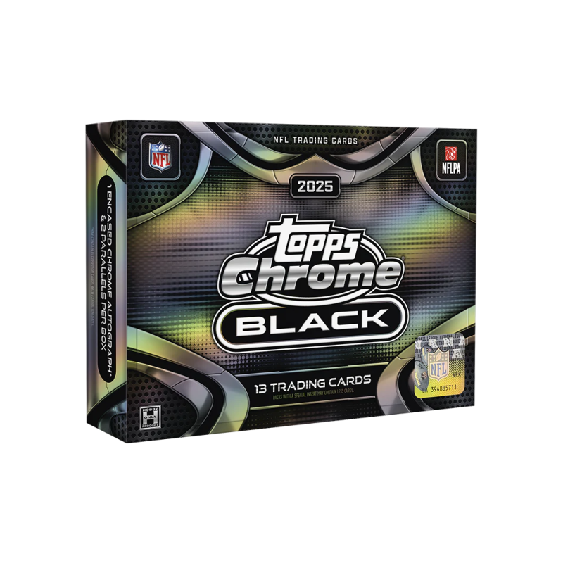 2025 Topps Chrome Black Football Hobby Box