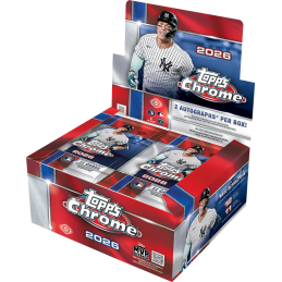 2026 Topps Chrome Baseball Jumbo Box