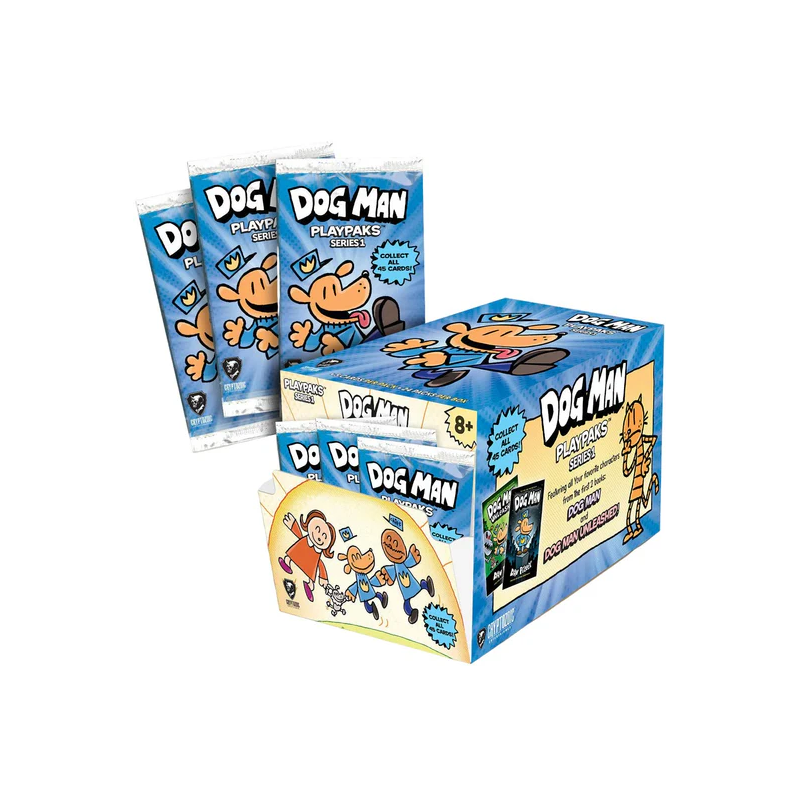 Cryptozoic Dog Man Playpaks Hobby Gravity Feed Box