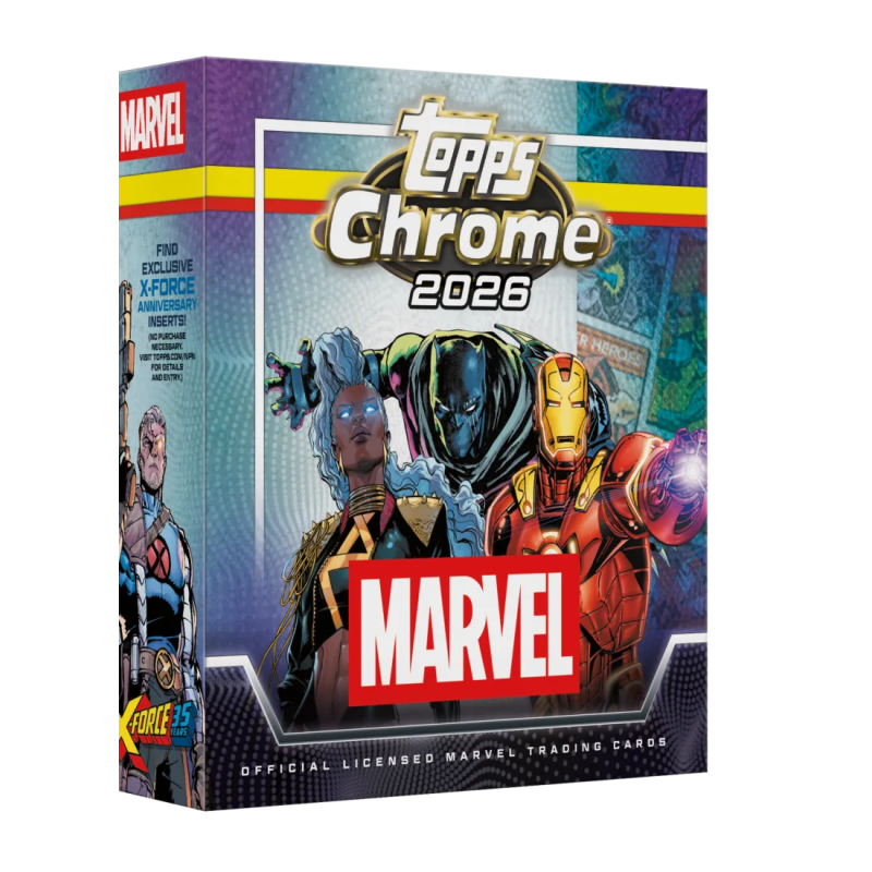 2026 Topps Marvel Comics Chrome Mega Box