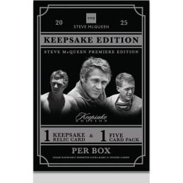 2025 Keepsake Steve Mcqueen Collection Hobby Box