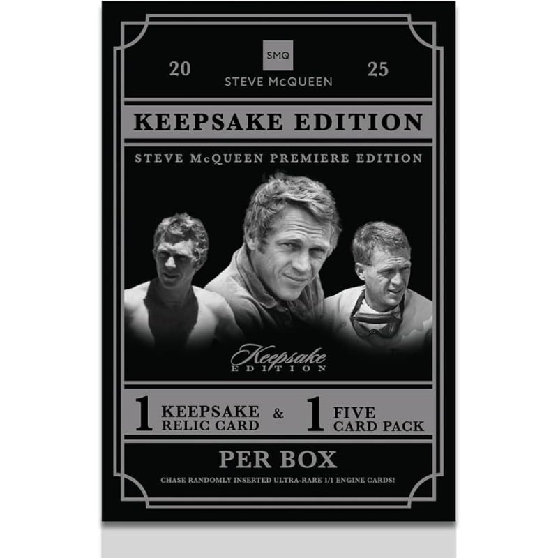 2025 Keepsake Steve Mcqueen Collection Hobby Box