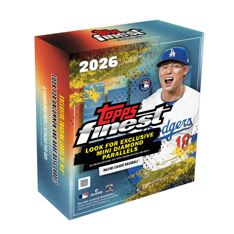 2026 Topps Finest Baseball Mega Box