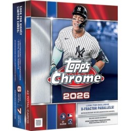 2026 Topps Chrome Baseball Mega Box