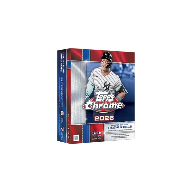 2026 Topps Chrome Baseball Mega Box