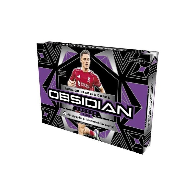 2025-26 Panini Obsidian Soccer Hobby Box