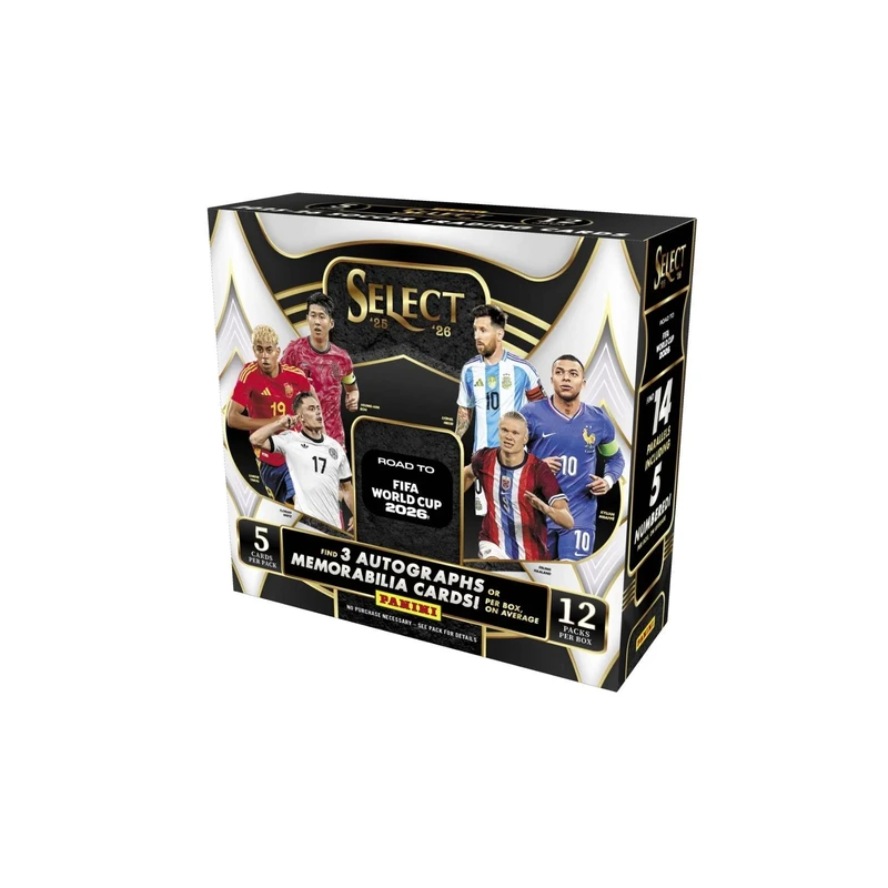 2025-26 Panini Select Road to FIFA World Cup Soccer Hobby Box
