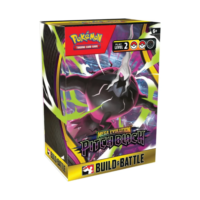 Pokemon Mega Evolution Pitch Black Build and Battle Box