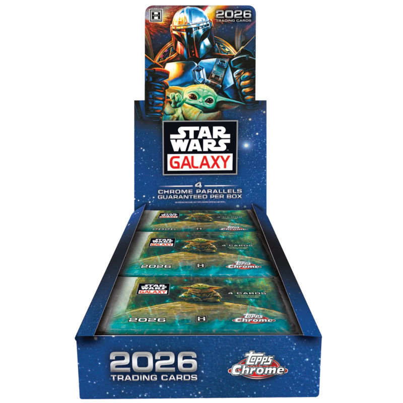 2026 Topps Star Wars Chrome Galaxy Hobby Box