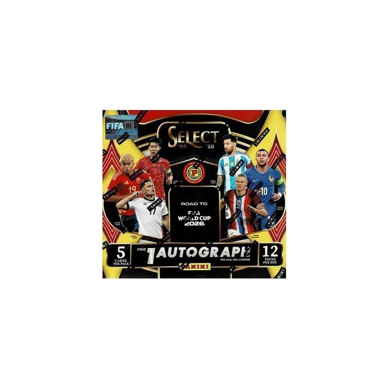 2025-26 Panini Select Road to FIFA World Cup Soccer Hobby International Box