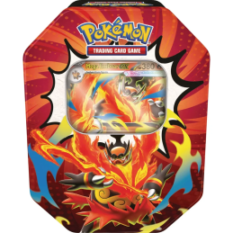 Pokemon Mega Evolution Ascended Heroes Mega Emboar Tin