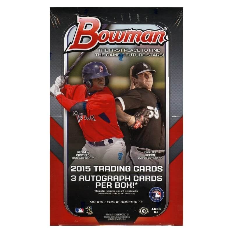 2015 Bowman Baseball Hobby Jumbo HTA Box Canada Card World