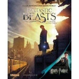 Fantastic Beasts and Where to Find Them 50 CT Sticker Box and Album - Canada Card World