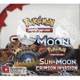 Pokemon Sun and Moon Crimson Invasion Booster Box
