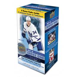 2017-18 Upper Deck Series 1 Hockey Blaster Box