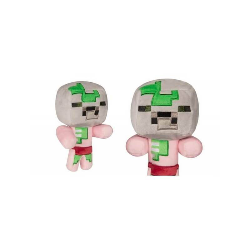 Jinx Minecraft Happy Explorer Baby Zombie 7-Inch Plush