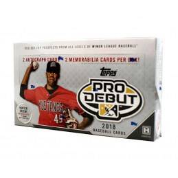 2018 Topps Pro Debut Baseball Hobby Box