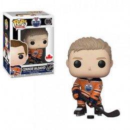 POP! NHL Connor McDavid Oilers Orange Jersey Exclusive Vinyl Figure