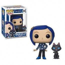 POP! Coraline Coraline with Cat Buddy Vinyl Figure