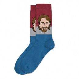 National Sockey League Hall of Fame Socks Size 7-12 - Peter Forsberg Avalanche