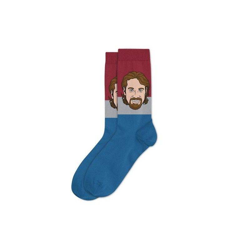 National Sockey League Hall of Fame Socks Size 7-12 - Peter Forsberg Avalanche