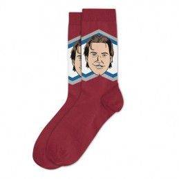 National Sockey League Hall of Fame Socks Size 7-12 - Patrick Roy Avalanche