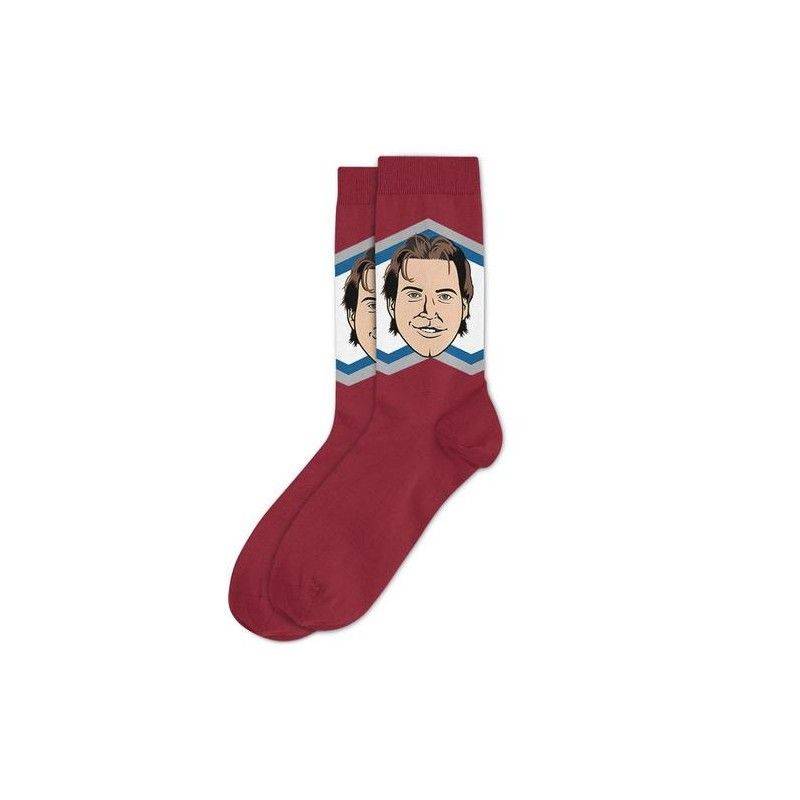 National Sockey League Hall of Fame Socks Size 7-12 - Patrick Roy Avalanche