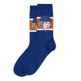 National Sockey League Hall of Fame Socks Size 7-12 - Wayne Gretzky Oilers