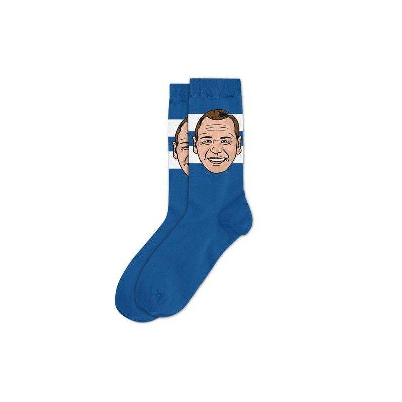 National Sockey League Hall of Fame Socks Size 7-12 - Johnny Bower Maple Leafs