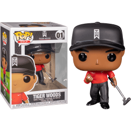 POP! Tiger Woods Red Shirt Vinyl Figure - Canada Card World