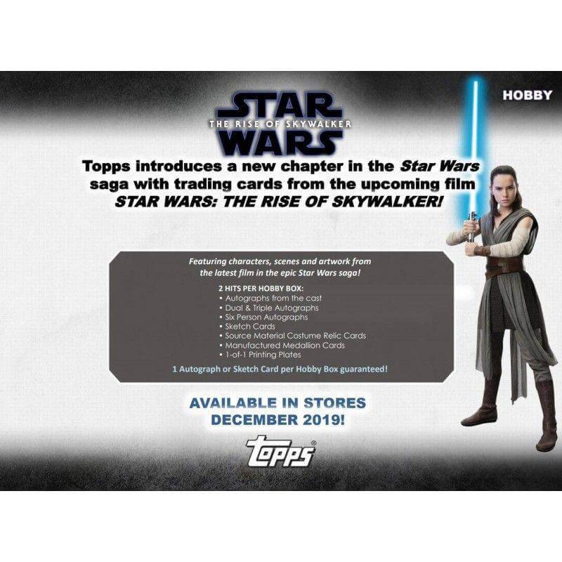 star wars the rise of skywalker hobby box