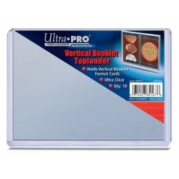 Ultra Pro Vertical Booklet Toploader (10 Count Pack)