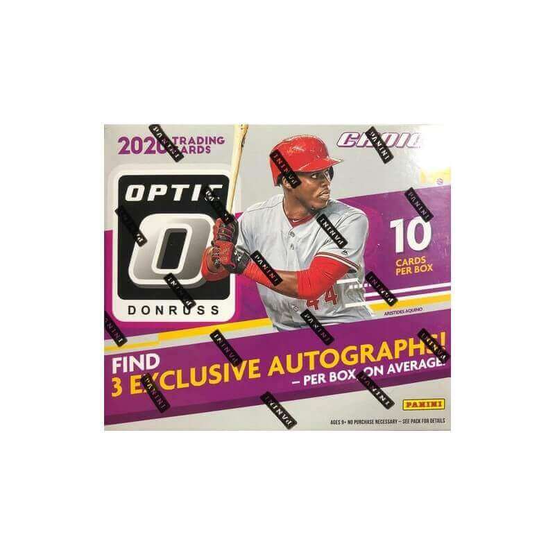 2020 Panini Donruss Optic Choice Baseball Hobby Box