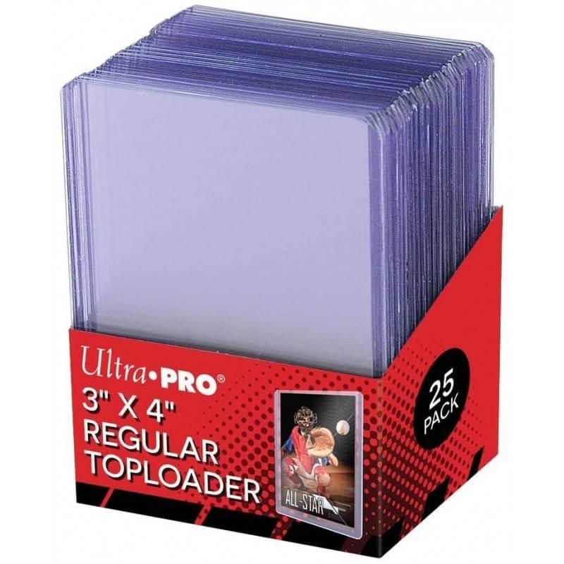 Ultra Pro Regular Top Loaders (25 Count Pack)