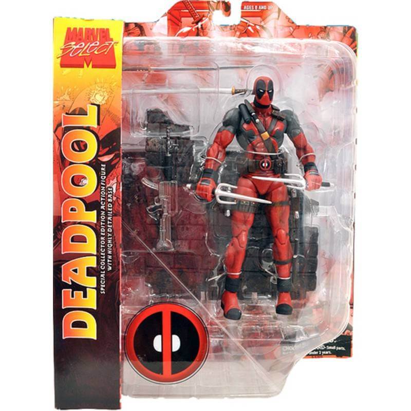 Marvel Figurine Diamond Select Deadpool 1.82 M Multicolore