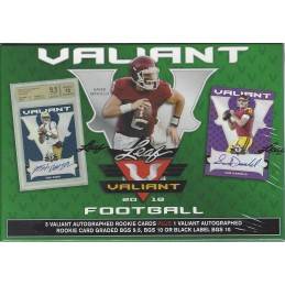 2018 Leaf Valiant Football Hobby Box