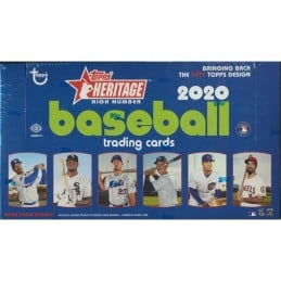 2020 TOPPS HERITAGE HIGH NUMBER BASEBALL HOBBY BOX