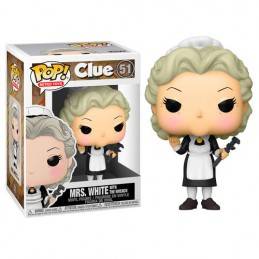 POP! CLUE MRS WHITE WITH WRENCH VINYL FIGURE