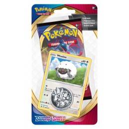 Pokemon Sword and Shield Wooloo Blister Pack with Coin and Promo - Canada Card World
