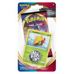 Pokemon Sword and Shield Gossifleur Blister Pack with Coin and Promo - Canada Card World