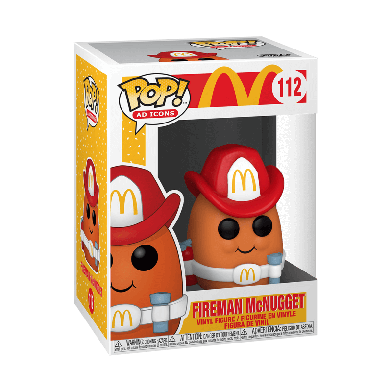 POP! MCDONALDS FIREMAN NUGGET VINYL FIGURE