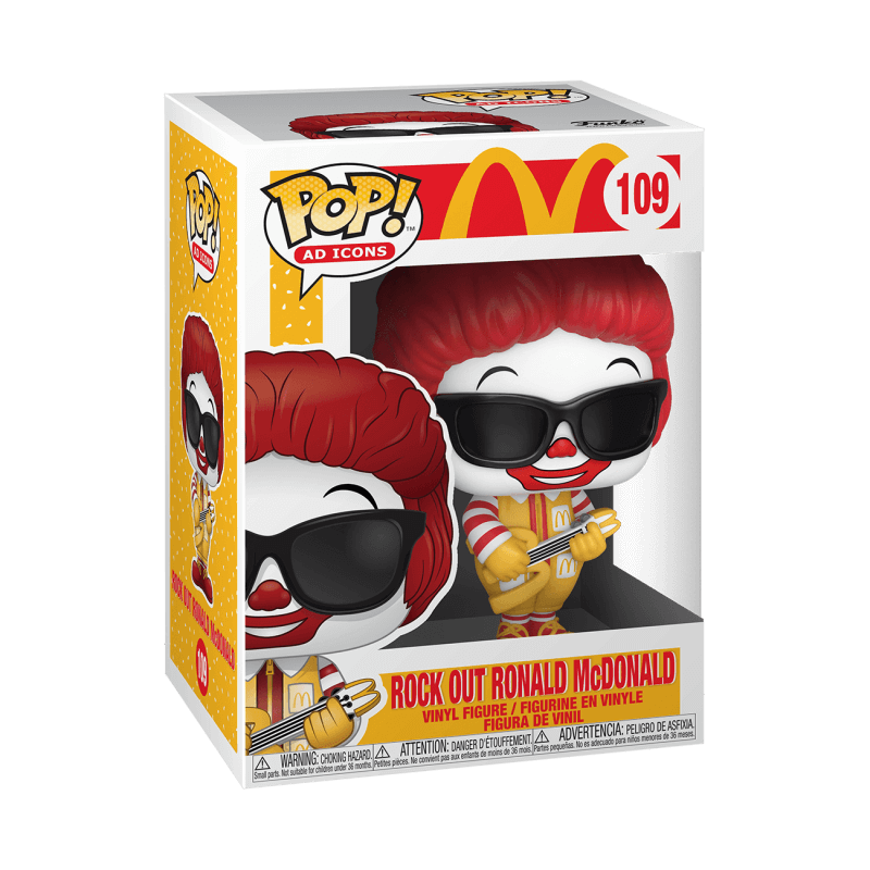 POP! MCDONALDS ROCK OUT RONALD VINYL FIGURE