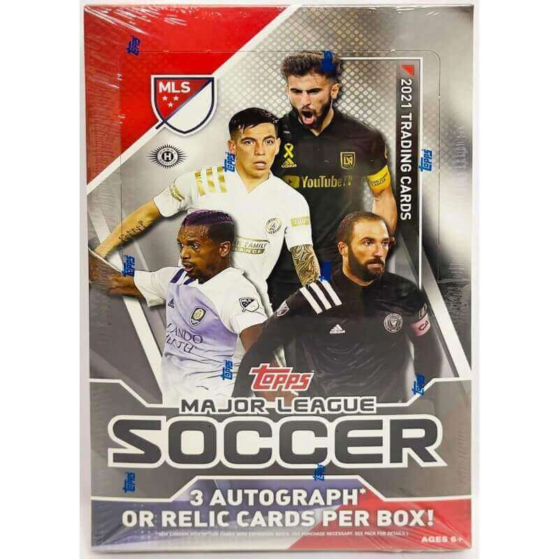 2021 Topps MLS Major League Soccer Hobby Box