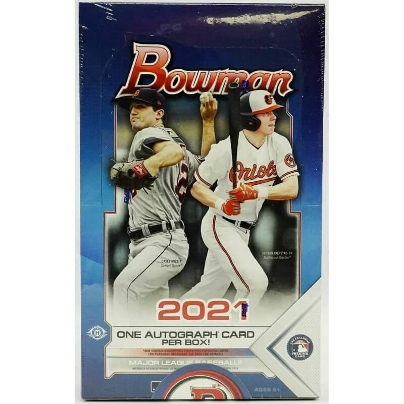 2021 Bowman Baseball Hobby Box Canada Card World