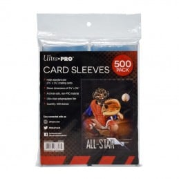 Ultra Pro Soft Plastic Card Sleeves (500 Count Pack)