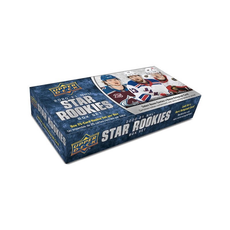 2020-21 Upper Deck NHL Rookie Box Set Hockey Hobby Box