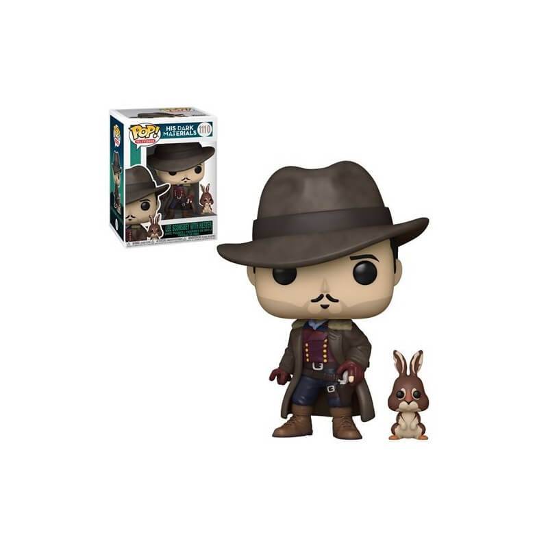 POP! His Dark Materials Lee Scorsby and Hester Vinyl Figure