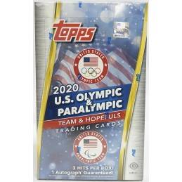 2021 Topps U.S. Olympic and Paralympic Team Hopefuls Hobby Box
