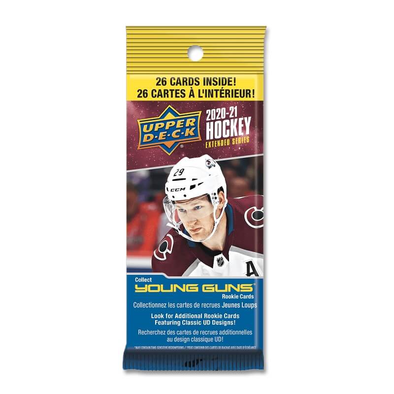 2020-21 Upper Deck Extended Series Hockey Fat Pack Box