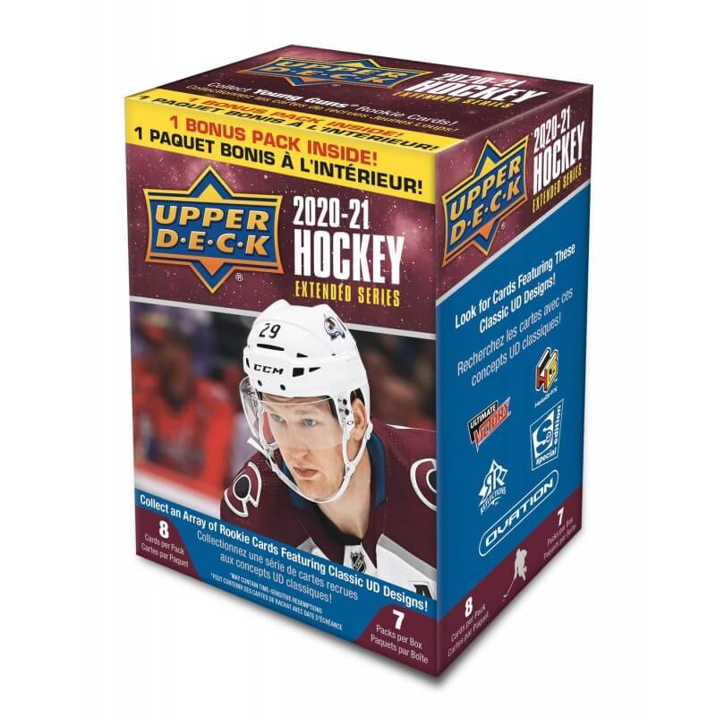 2020-21 Upper Deck Extended Series Hockey Blaster Box